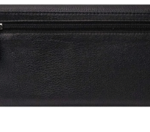 Women RFID Protected Flap Over Two Fold Leather Wallet