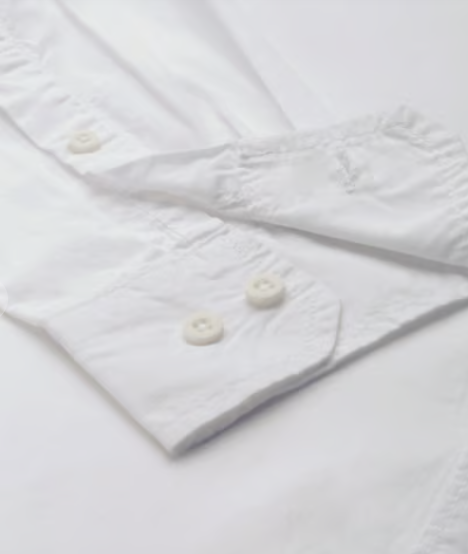Men's White Casual Shirt - Image 2